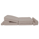 Large Modular Sofa for Kids - Premium Bearly, Light Grey