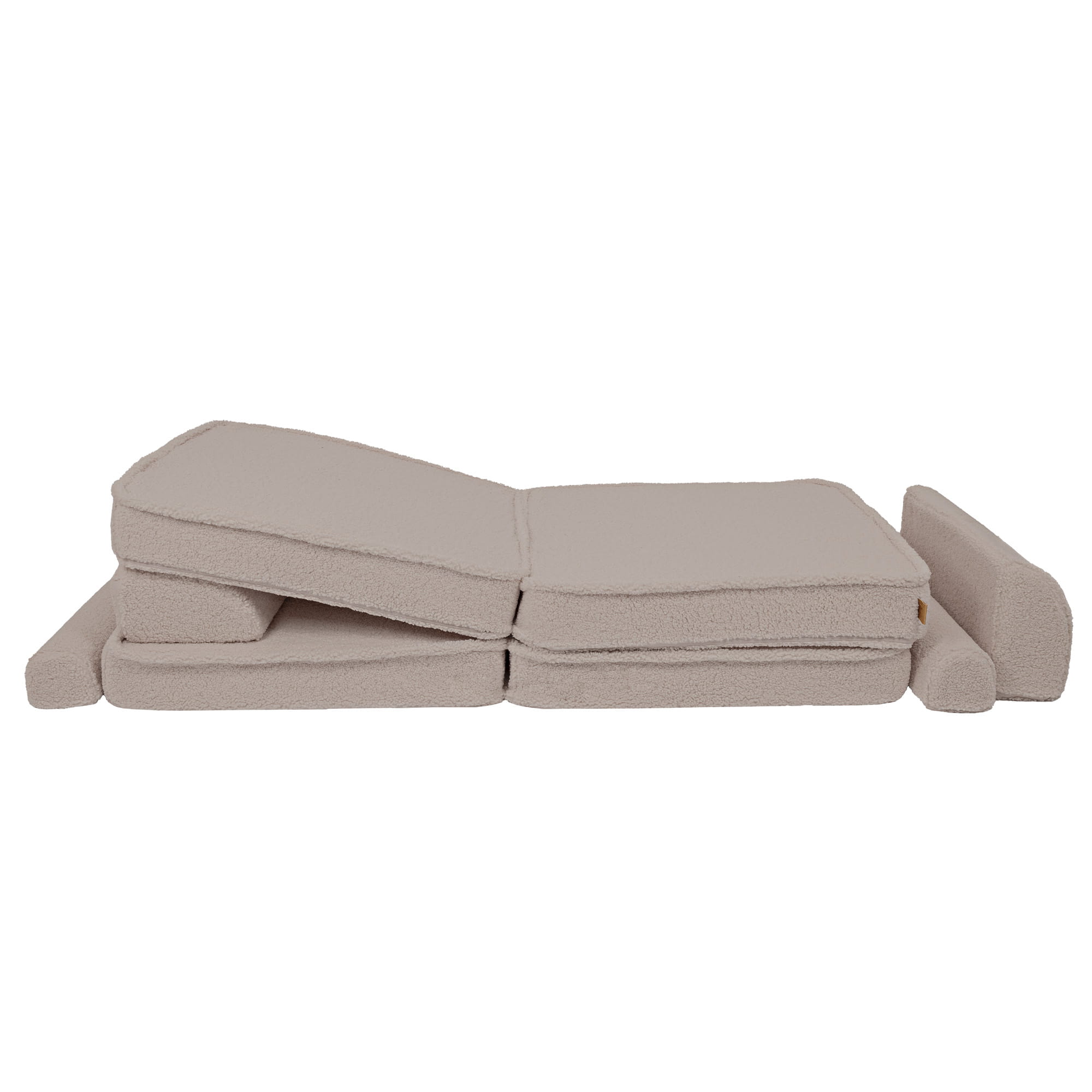 Modulinė sofa vaikams - Bearly, pilkos spalvos