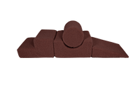 MeowBaby® Bearly Shape Set with 4 Elements - Brown