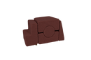 MeowBaby® Bearly Shape Set with 5 Elements - Brown