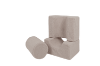 MeowBaby® Bearly Shape Set with 3 Elements - Gray