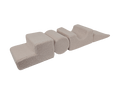 MeowBaby® Bearly Shape Set with 4 Elements - Gray