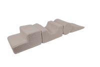 MeowBaby® Bearly Shape Set with 4 Elements - Gray