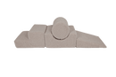 MeowBaby® Bearly Shape Set with 4 Elements - Gray
