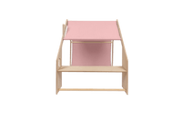 MeowBaby® Natural Wooden House for Kids - Pink Roof