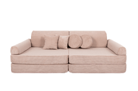 Large Modular Sofa for Kids - Slimcord Corduroy Pink