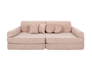 Large Modular Sofa for Kids - Slimcord Corduroy Pink