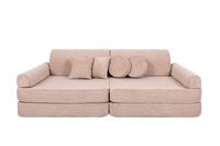 Large Modular Sofa for Kids - Slimcord Corduroy Pink