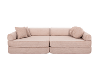 Large Modular Sofa for Kids - Slimcord Corduroy Pink
