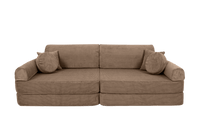 Large Modular Sofa for Kids - Slimcord Corduroy Brown