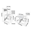 2in1 Kitchen Tower / Table & Chair