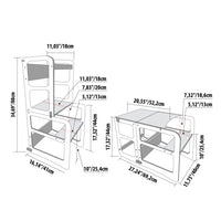 2in1 Kitchen Tower / Table & Chair