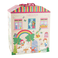 Playbox with Wooden Pieces - Rainbow Fairy