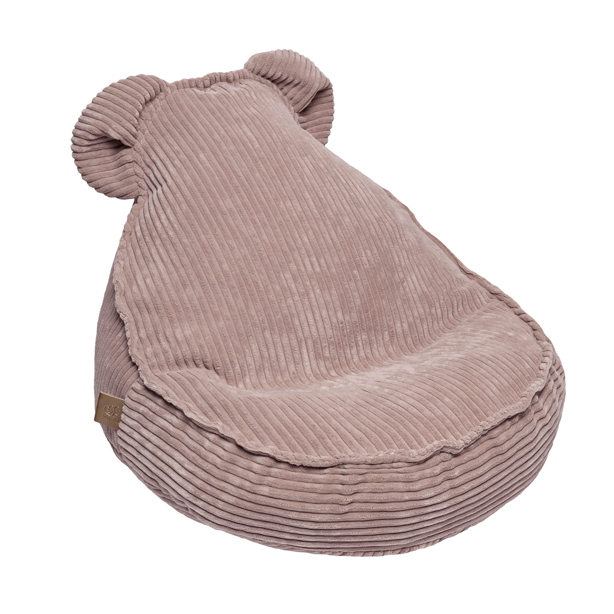 Aksominis „Teddy Powder Rose“ sėdmaišis Vaikams