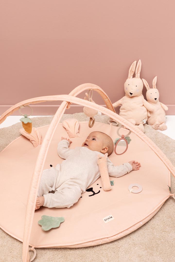 Sensorinis lavinamasis žaidimų kilimėlis kūdikiams - Mrs. Rabbit