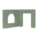Aesthetic Soft Play Set for Toddlers, 4 Elements - Olive Green