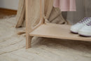 Arched Clothing Rack For Children - Small Natural Wood
