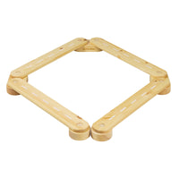 Wooden Balance Beam - 4 Elements