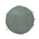 Baby Nest & Play Mat With Crib Bumper Braid - Olive Green