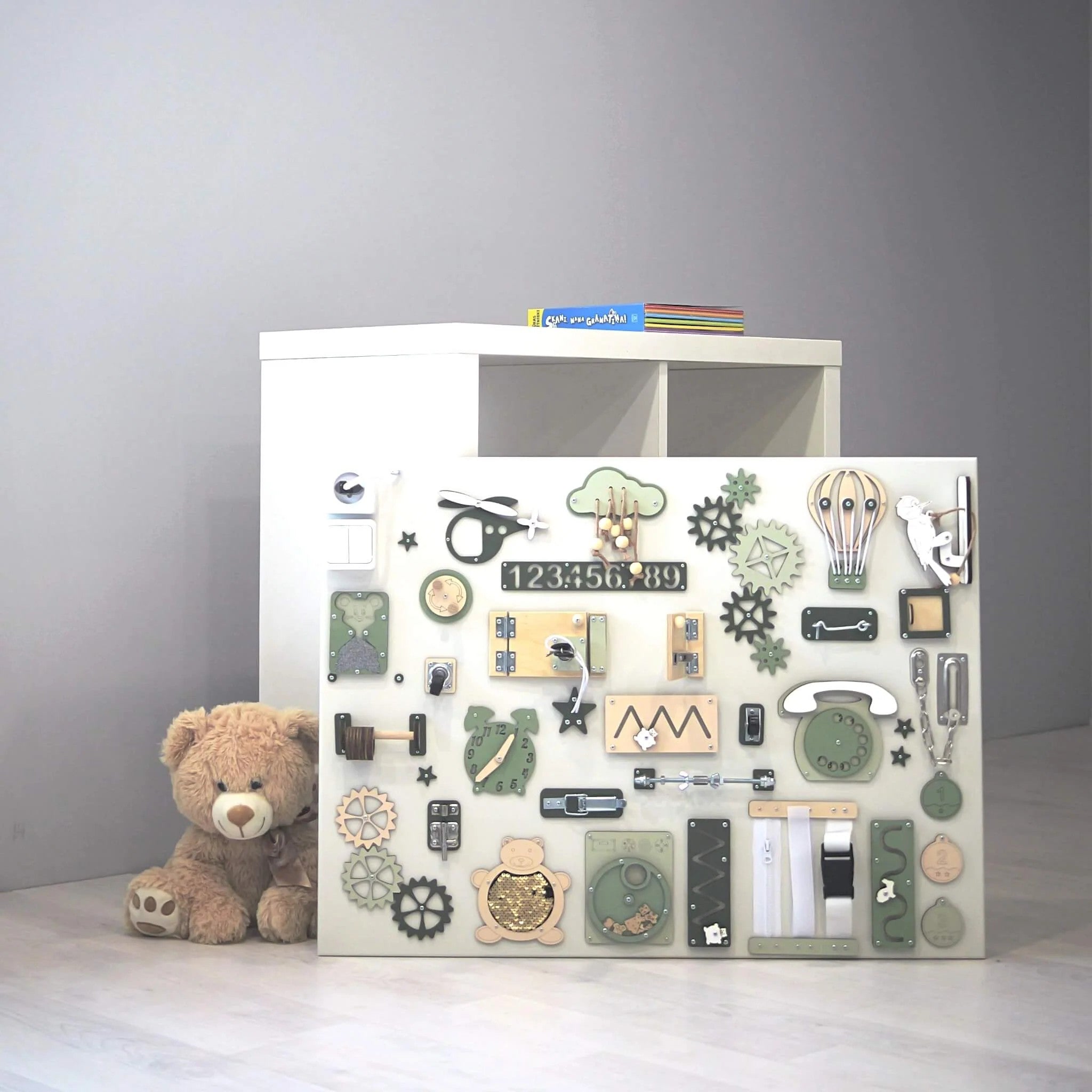 Montessori lavinamoji sienelė vaikams (60×80 cm)