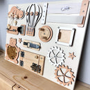 Extra small busy board with doors (30×40 cm)