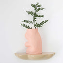 Fluxo Ceramic Vase Large - Pink