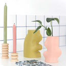 Fluxo Ceramic Vase Medium - Pink