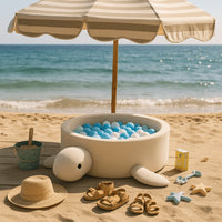 Foam Baby Ball Pit - Turtle Boucle