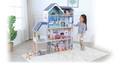 Wooden Dollhouse Crystal with LED Lights