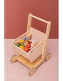 Wooden Shopping Cart - Mrs. Rabbit