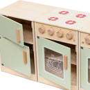 Large Wooden Kitchen Set 