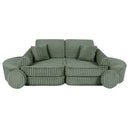 Medium Modular Sofa for Kids - Churros Sage Green Plus