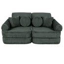 Medium Modular Sofa for Kids - Churros Forest Green