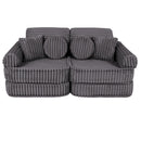 Medium Modular Sofa for Kids - Churros Jurassic Grey