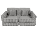 Medium Modular Sofa for Kids - Churros Moon Grey