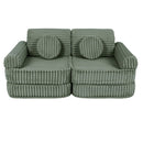 Medium Modular Sofa for Kids - Churros Sage Green