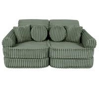 Medium Modular Sofa for Kids - Churros Sage Green