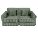 Medium Modular Sofa for Kids - Churros Sage Green