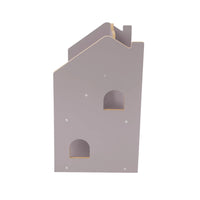 MeowBaby Montessori MDF House Bookcase - Grey