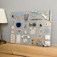 Montessori Marvel busy board (50×60 cm)