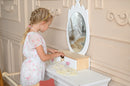 Princess Beauty Table with Mirror - Crown