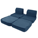 Small Modular Sofa for Kids - Churros Blue