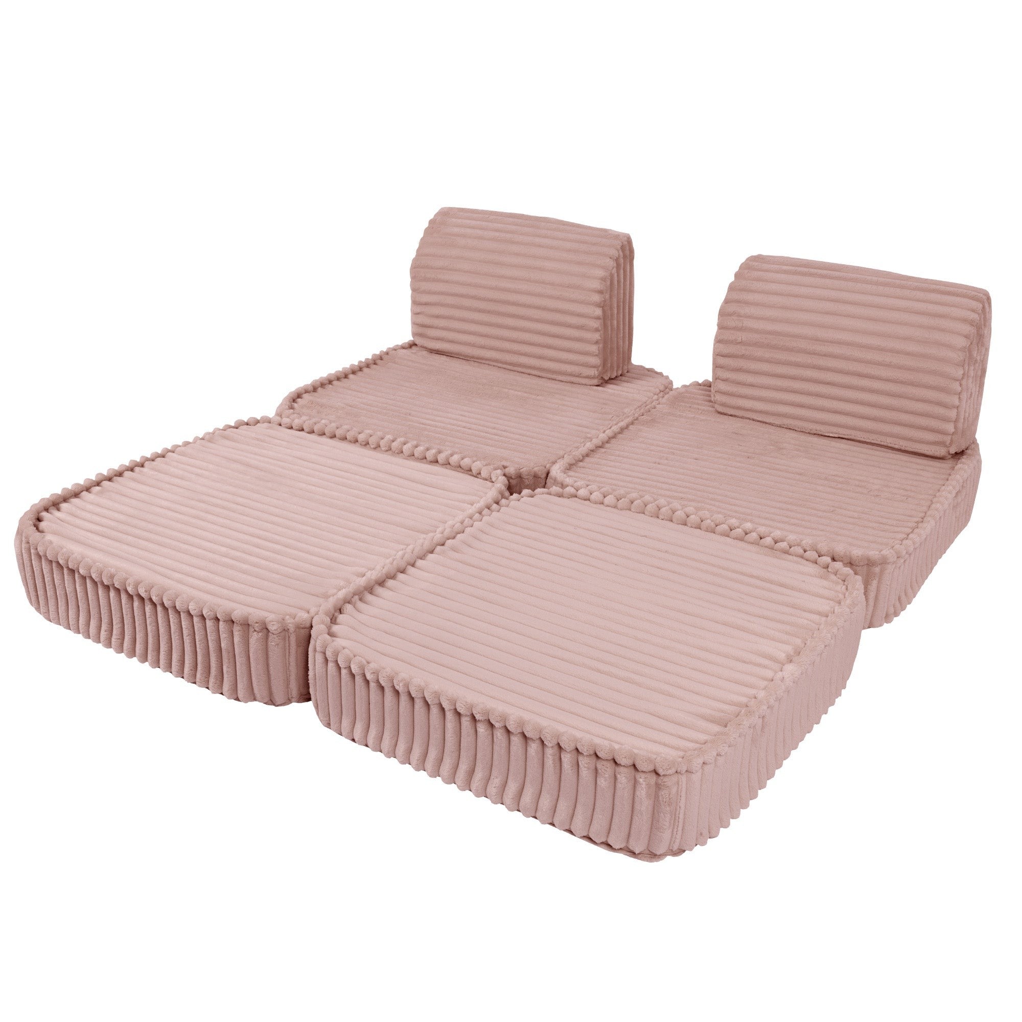 Modulinė sofa vaikams, maža - Churros rožinė
