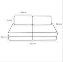 Small Modular Sofa for Kids - Churros Beige