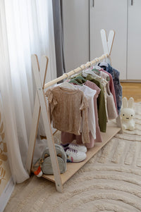 Tipi Clothing Rack For Children - Large White
