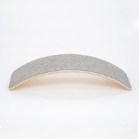 Wooden Balance Board With Grey Felt