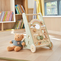Wooden Educational Walker - Green