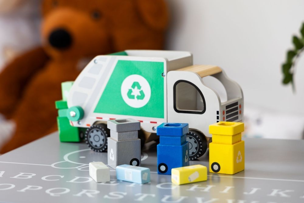 Medinis sunkvežimis - Šiukšliavežis